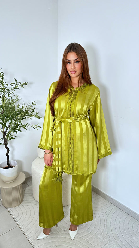 Ensemble BELDI vert anis